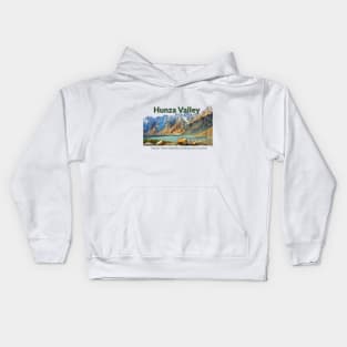 Hunza Valley Pakistan - where hospitality and beauty awaits you pakistan culture pakistani tourism Kids Hoodie